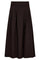 Anya Trinny Pleat Skirt 44001 | Dark Brown | Nederdel fra Co'couture