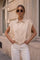 Malia Bomber-Style Vest  | Taupe
