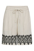 Linus Shorts 206116 | Moonbeam W. Black | Shorts fra Freequent – nedsat
