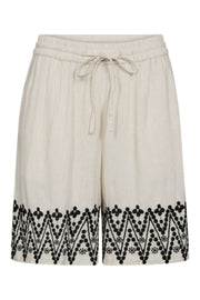 Linus Shorts 206116 | Moonbeam W. Black | Shorts fra Freequent