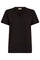 Dala V-SS Basic Tee   | Black | T-shirt fra Mos Mosh