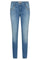 Naomi Salute Emb. Jeans 30' | Mid Blue | Jeans fra Mos Mosh