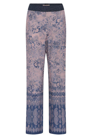 Marisa jersey pants | Navy/Rose | Bukser fra Gustav