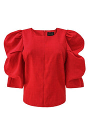Winnie Blouse | Red | Bluse fra Liberté