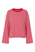 Soft Striped Long Sleeve | Red