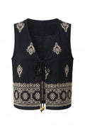 Embroidery Top | Black | Top fra Atelier C