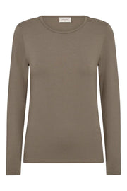 Liana Tee 205298 | Morel | T-Shirt fra Freequent