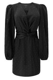 Tiki Ls Twist Dress | Black Diamond | Kjole fra Liberté