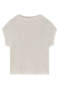 Coya knit cape | Off White | Strik fra Gustav – nedsat