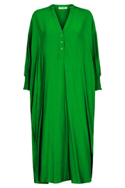 Sunrise Smock Tunic Dress | Green | Kjole fra Co'couture