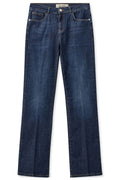 Cecilia Cover Long Jeans | Blauer Denim | Jeans von Mos Mosh