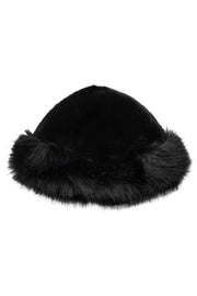 Penza Faux Fur Hat 39066 | Black | Hat fra Co'couture