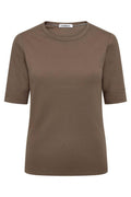 Granny SS Tee 33016 | Walnut | T-Shirt fra Co'couture