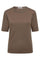 Granny SS Tee 33016 | Walnut | T-Shirt fra Co'couture
