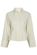 Rosa Solid Shirt | Sand | Bluse fra Neo Noir – nedsat