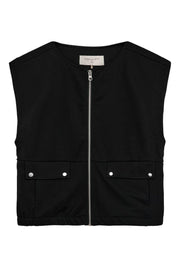 Nanni Waistcoat 207829 | Black | Vest fra Freequent
