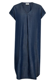 Renna Dress 206119 | Medium Blue Denim | Kjole fra Freequent