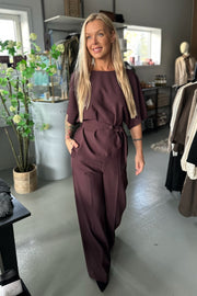Leya Miley Pant Long | Fudge | Bukser fra Mos Mosh