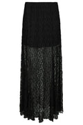 Mariya Lace Skirt | Black | Nederdel fra Neo Noir – nedsat