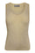 Relena Imanja Knit Tank Top  | Gold | Strik fra Mos Mosh