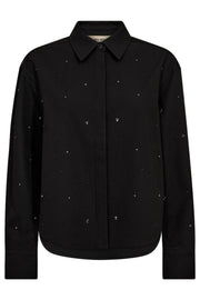 Rie Geri Shirt | Black | Skjorte fra Mos Mosh