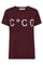 Signature New Tee 33200 | Winered | T-Shirt fra Co'couture
