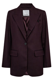 Almira Fitted Blazer 30365 | Plum | Blazer fra Co'couture