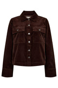 Cordy Jacket 206988 | Coffee Bean | Jakke fra Freequent – nedsat