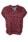 Valery Ss Blouse | Plum | Bluse fra Black Colour