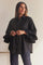 Puffy Sleeves Shirt | Black | Skjorte fra Atelier C