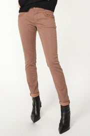 Naomi Treasure Pant Regular | Falcon | Bukser fra Mos Mosh