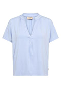 Shira Tee | Brunnera Blue | T-Shirt fra Mos Mosh – nedsat