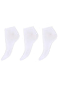 Sneaker-Socken Bambus 3er-Pack | Weiß | Socken von Decoy