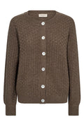 Jazz Cardigan 206456 | Morel Melange | Cardigan fra Freequent