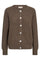 Jazz Cardigan 206456 | Morel Melange | Cardigan fra Freequent