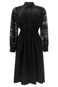 Letty Ls Long Shirt | Black | Skjorte fra Liberté