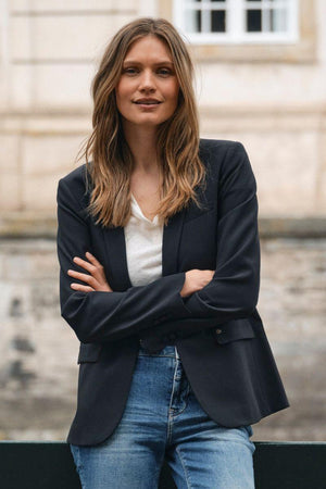 Phoebe Miley Blazer | Schwarz | Blazer von Mos Mosh