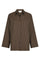 Dita Striped Line Shirt | Dark Brown | Bluse fra Neo Noir