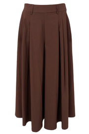 Davina Split Skirt | Coffee | Nederdel fra Black Colour