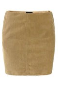 Corduroy Mini Skirt | Sand | Nederdel fra Liberté