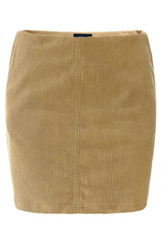 Corduroy Mini Skirt | Sand | Nederdel fra Liberté