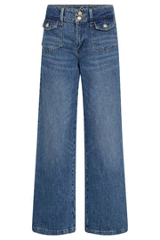 Colette Matlock Jeans Regular | Blue | Jeans fra Mos Mosh