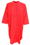 Lynette Shirt Dress | Red | Bluse fra Black Colour – nedsat