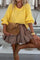 Pullover Knit N6130-1 | Yellow | Strik fra Avery