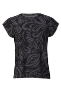 Alma U Tshirt | Dark Grey Black Tia | TShirt fra Liberté