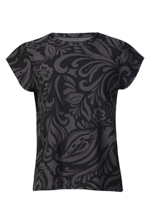 Alma U Tshirt | Dark Grey Black Tia | TShirt fra Liberté