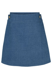 Olivia Skirt 2777 | Blue | Nederdel fra Prepair