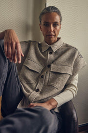 Versa Tale Vest | Brindle | Vest fra Mos Mosh
