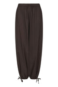 Elyse S Voile Balloon Pants | Dark Brown | Bukser fra Neo Noir
