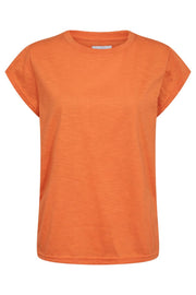 Ulla T-Shirt | Orange | T-shirt fra Liberté